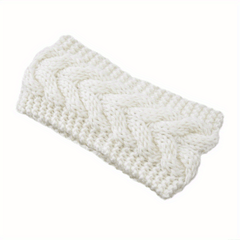Ribbed Knitted Warm Headband for Women Soft Wide Head Wrap Ear Warmer
