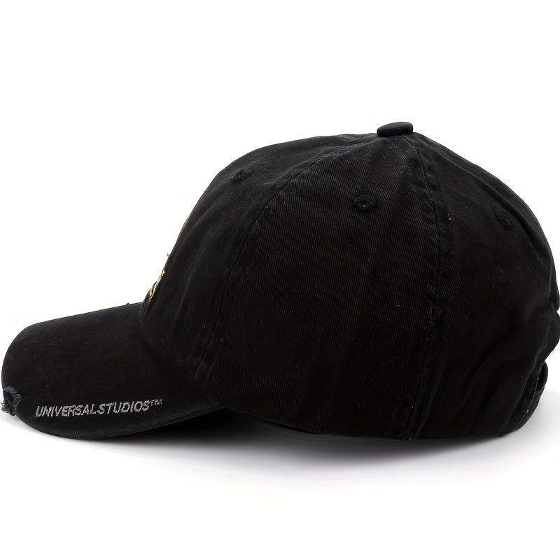 Unisex Dino Print Baseball Cap for Outdoor Activities