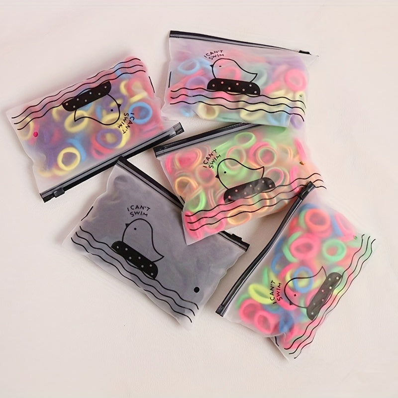 50pcs Girls Hair Tie Bands Ponytail Scrunchies Hair Accessories