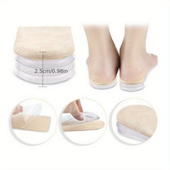 Adjustable Heel Pads for Men Women Invisible Inner Insoles