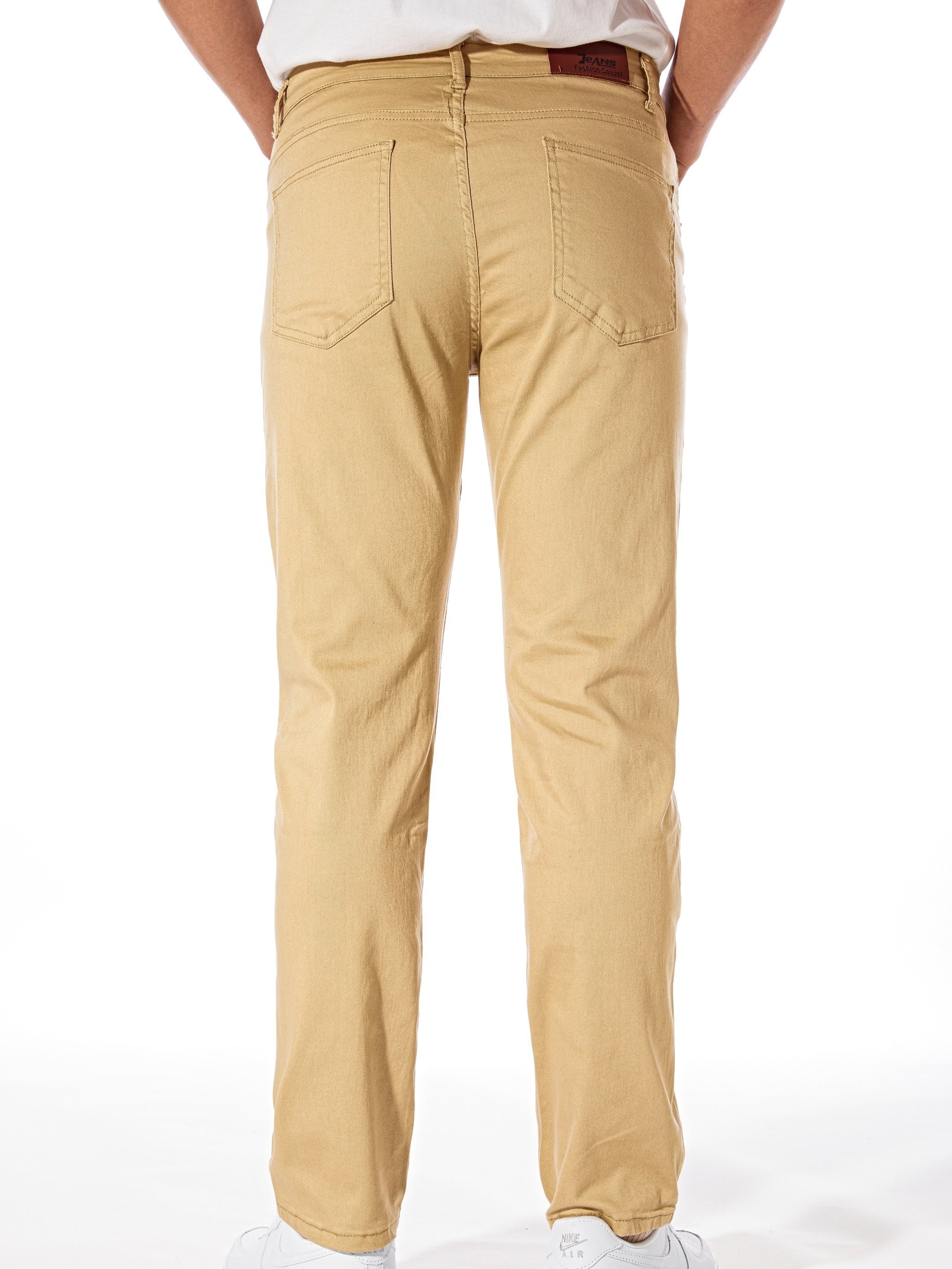 Men's Slim Fit Stretch Jeans Straight Leg Pants