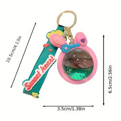 Rabbit Crystal Key Chain for Kids