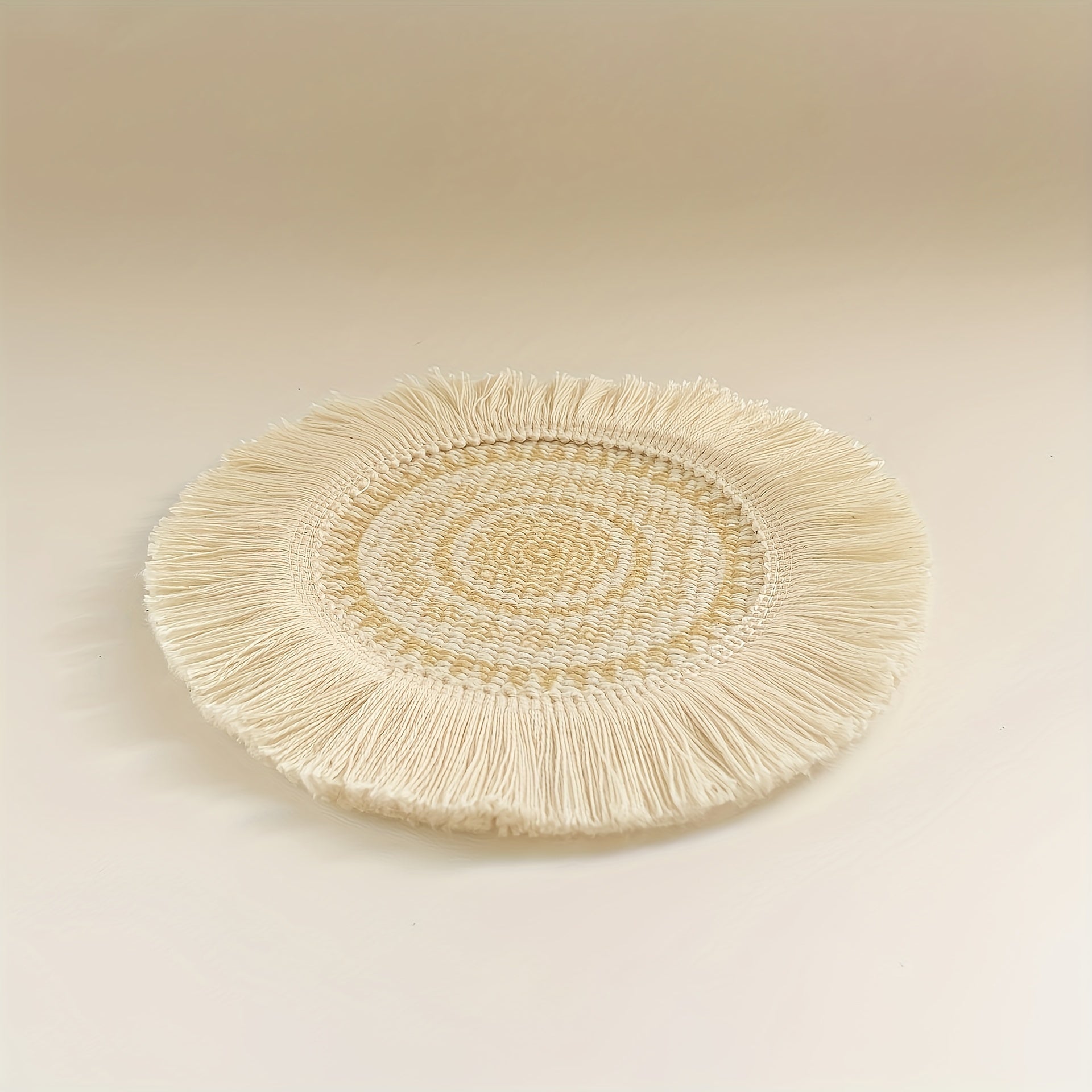 Boho Style Placemat Heat Insulation Dining Kitchen Anti Scald Mat