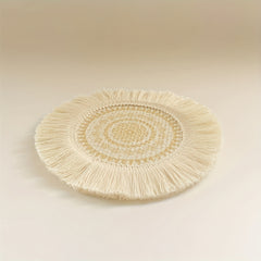 Boho Style Placemat Heat Insulation Dining Kitchen Anti Scald Mat