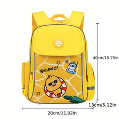 Cartoon Kindergarten Primary School Backpack Spine Protection Bag