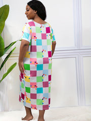 Casual Loungewear Dress Women's Nightdress