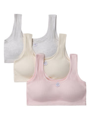 Girls' No Steel Ring Knit Cami Bra