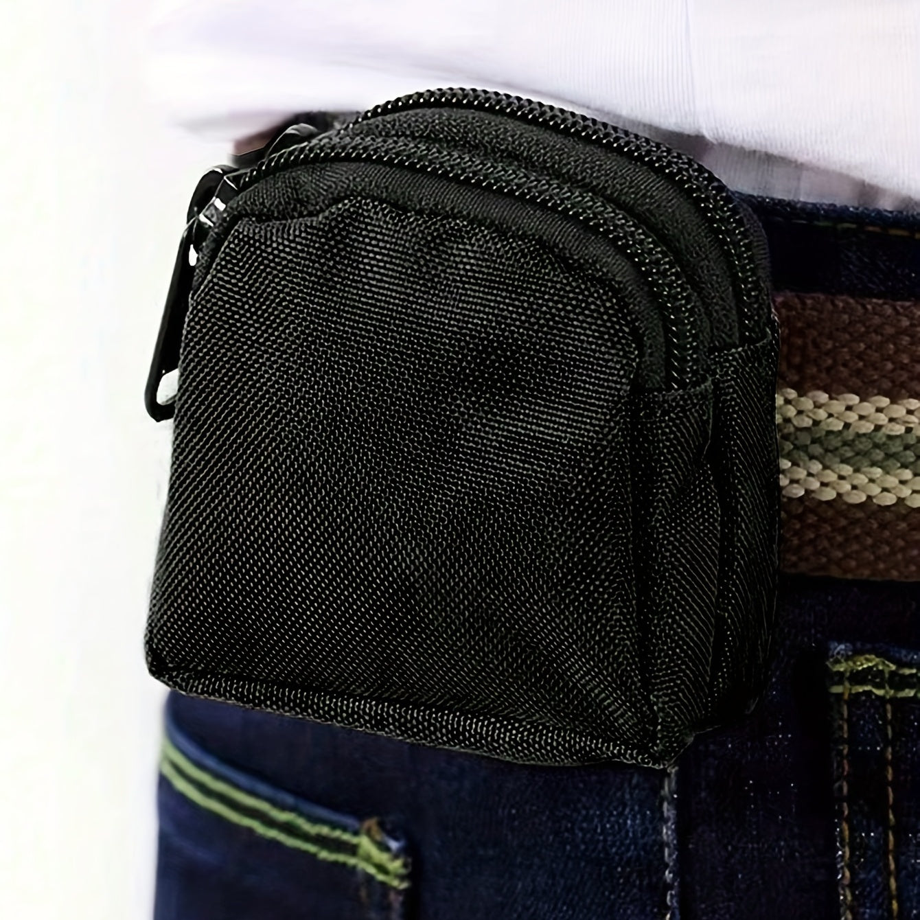 Outdoor Fanny Bag Tactical Nylon Men's Waist Bag Coin Purse Belt Bag