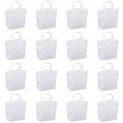 12 Reusable Tote Bags Non-woven Shopping Party Gift Bags