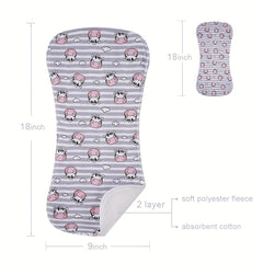 5 Pack Cotton Baby Burp Cloths Extra Absorbent Soft