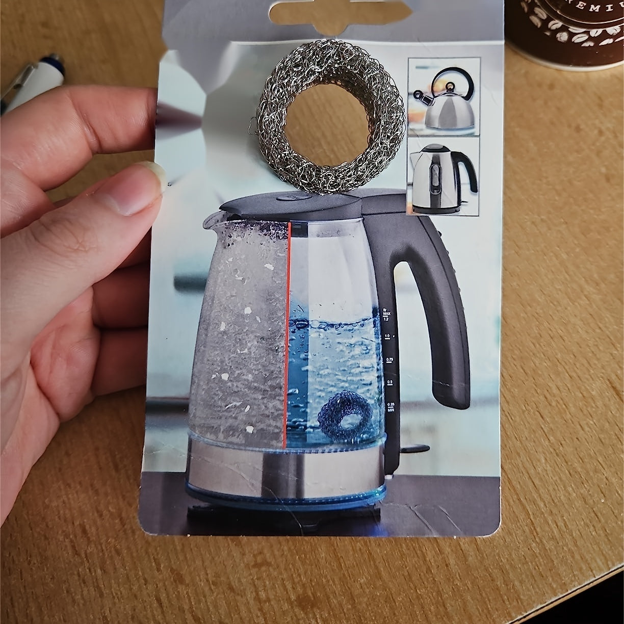 2pcs Teapot Water Dirt Collector Kettle Steel Sponge Ash Catcher