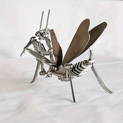 Stainless Steel Mechanical Mantis Ornament