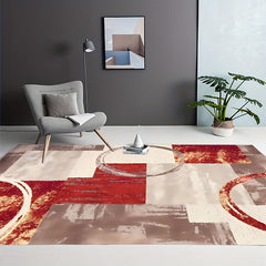 Nordic Minimalist Washable Non Slip Area Rug Large Carpet