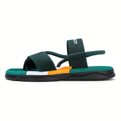 Open Toe Elastic Beach Slippers Water Slippers Flip Flop For Summer