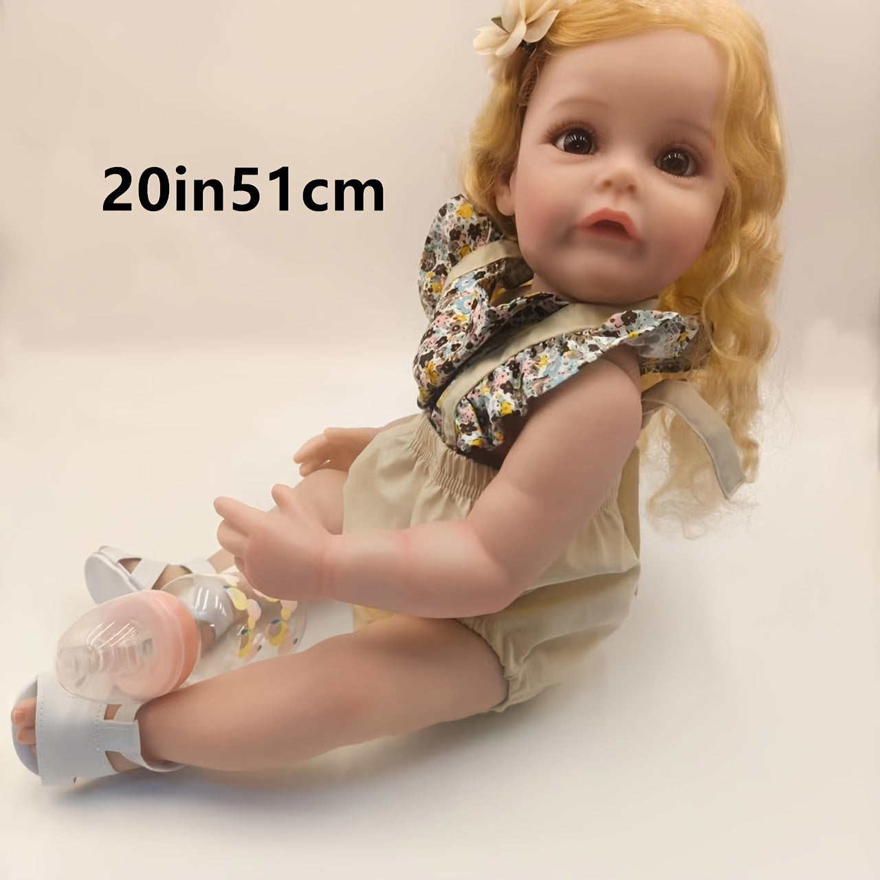 50.8cm Golden Hair Reborn Doll - Doll Gift