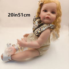 50.8cm Golden Hair Reborn Doll - Doll Gift
