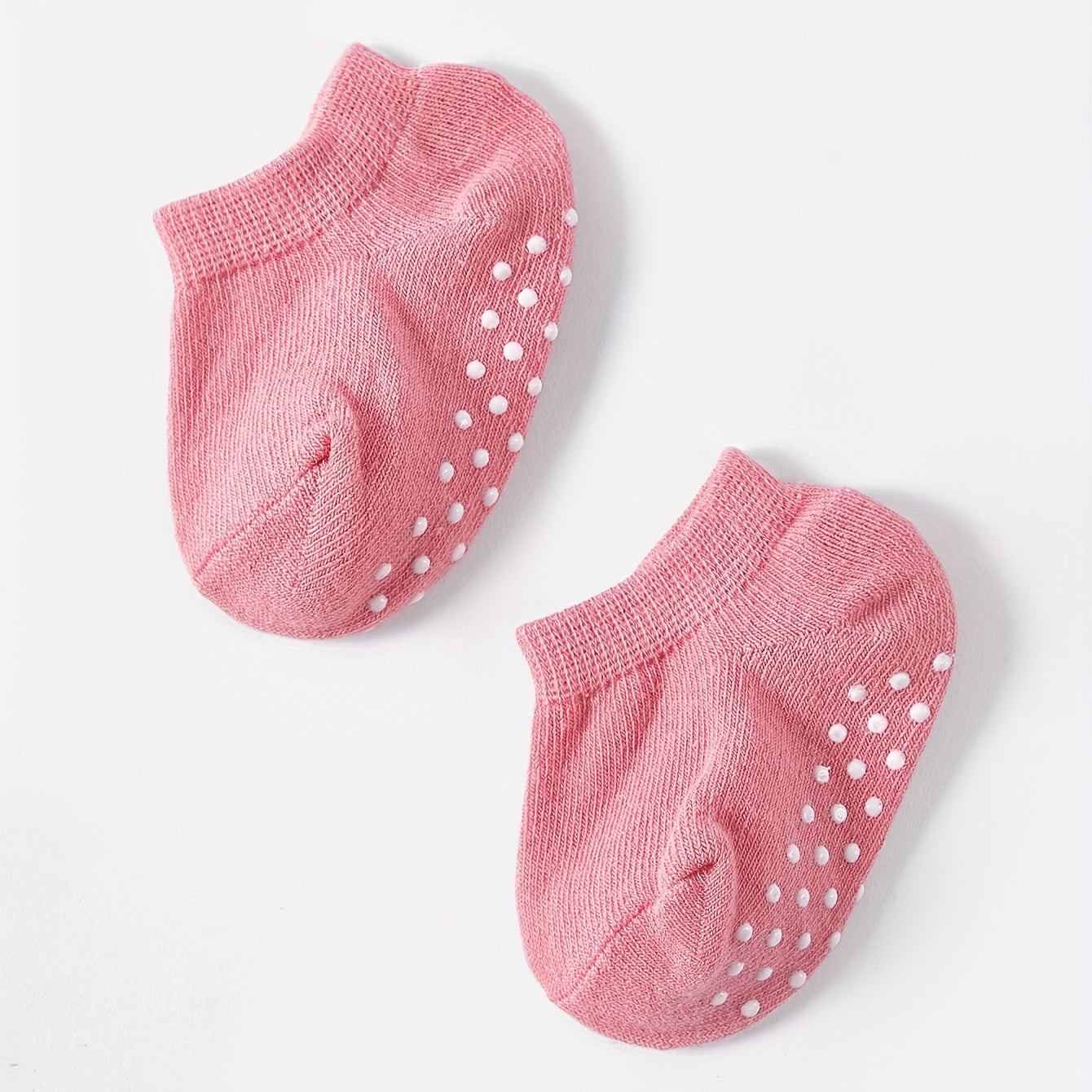 6 Pack Toddler Grip Ankle Socks Non Slip Anti Skid 6 Pairs Gift Set
