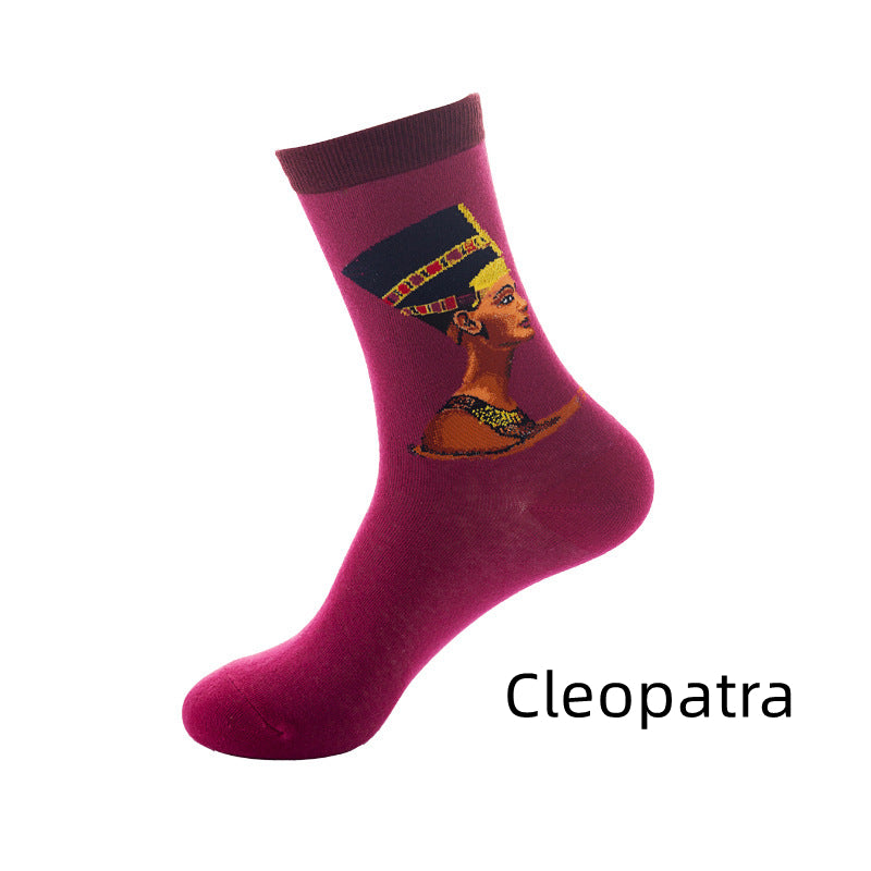 Art Painting Series Socks Women's Stockings