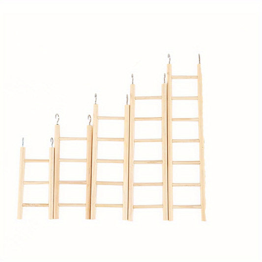 5pcs Parrot Wooden Toy Hamster Climbing Ladder