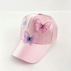 Kids' Duck Tongue Cap Bow Baseball Cap Outdoor Sun Hat