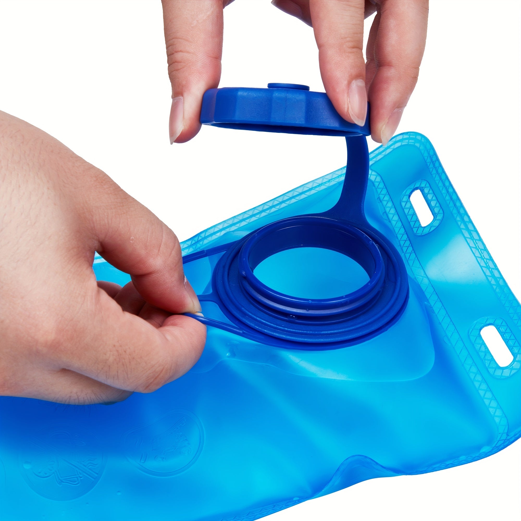 2L Portable Water Bag Leakproof Container for Outdoor Camping