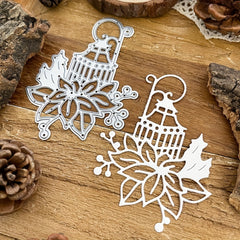 1pc Lantern Flower Set Metal Cutting Dies Scrapbook Paper Craft Mould DIY