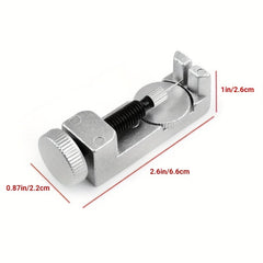 Adjustable Metal Watch Band Resizing Tool Kit with 3 Pins