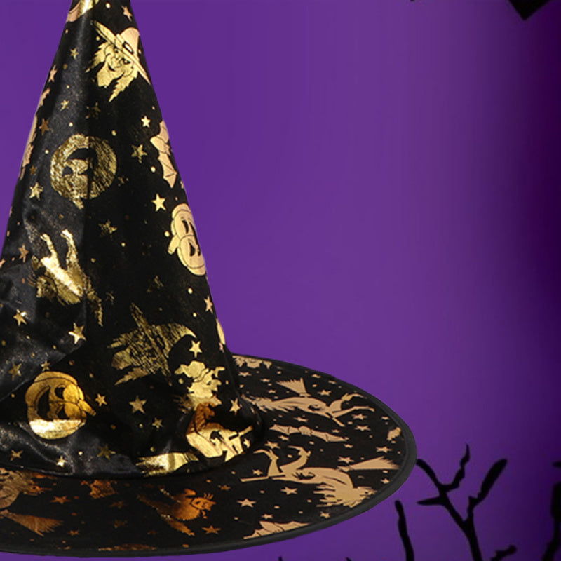 Bronzing Halloween Hat For Men Women Unisex Hat Christmas For Her Party