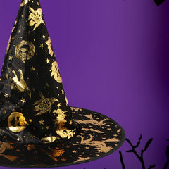 Bronzing Halloween Hat For Men Women Unisex Hat Christmas For Her Party