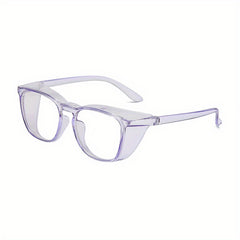 Men's Stylish Safety Goggles Windproof Frame Flat Light Glasses