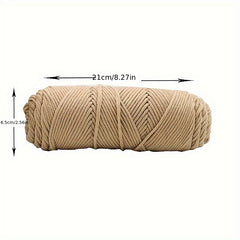 Thick 8-Strand Cotton Thread Ball for Scarf Knitting DIY Medium