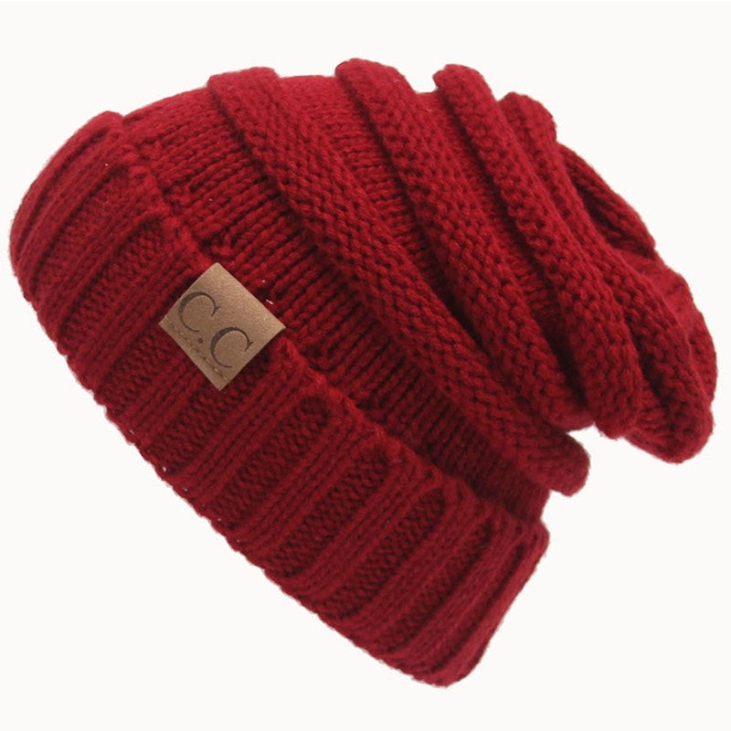 Winter Warm Knitted Hat Men's Women's Accessories