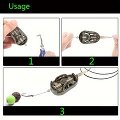 Weighted Method Feeder with Mould Carp Fishing Accessories