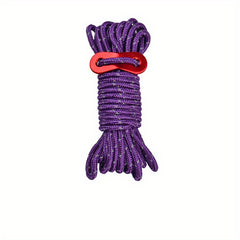 Reflective 4mm Camping Tent Rope with Wind Rope Buckle 4m
