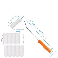 10pcs Paint Roller Covers 10 Roller Covers Covers For Paint Rollers Naps