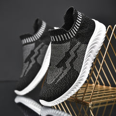 Women's Knit Breathable Socks Slip-On Sneakers