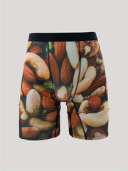 Men's Street Camo Nut Boxer Active High Stretch Breathable Underwear