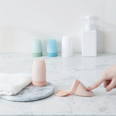 Silicone Refill Bottle - Travel Shower Gel Shampoo Moisture