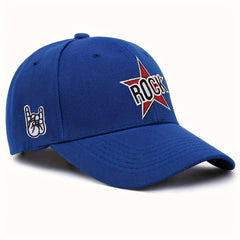 Multicolor Embroidery Outdoor Baseball Cap Sun Hat