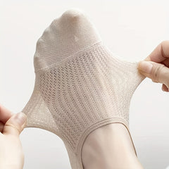 5 Pairs Women's No Show Socks Low Cut Ankle Socks
