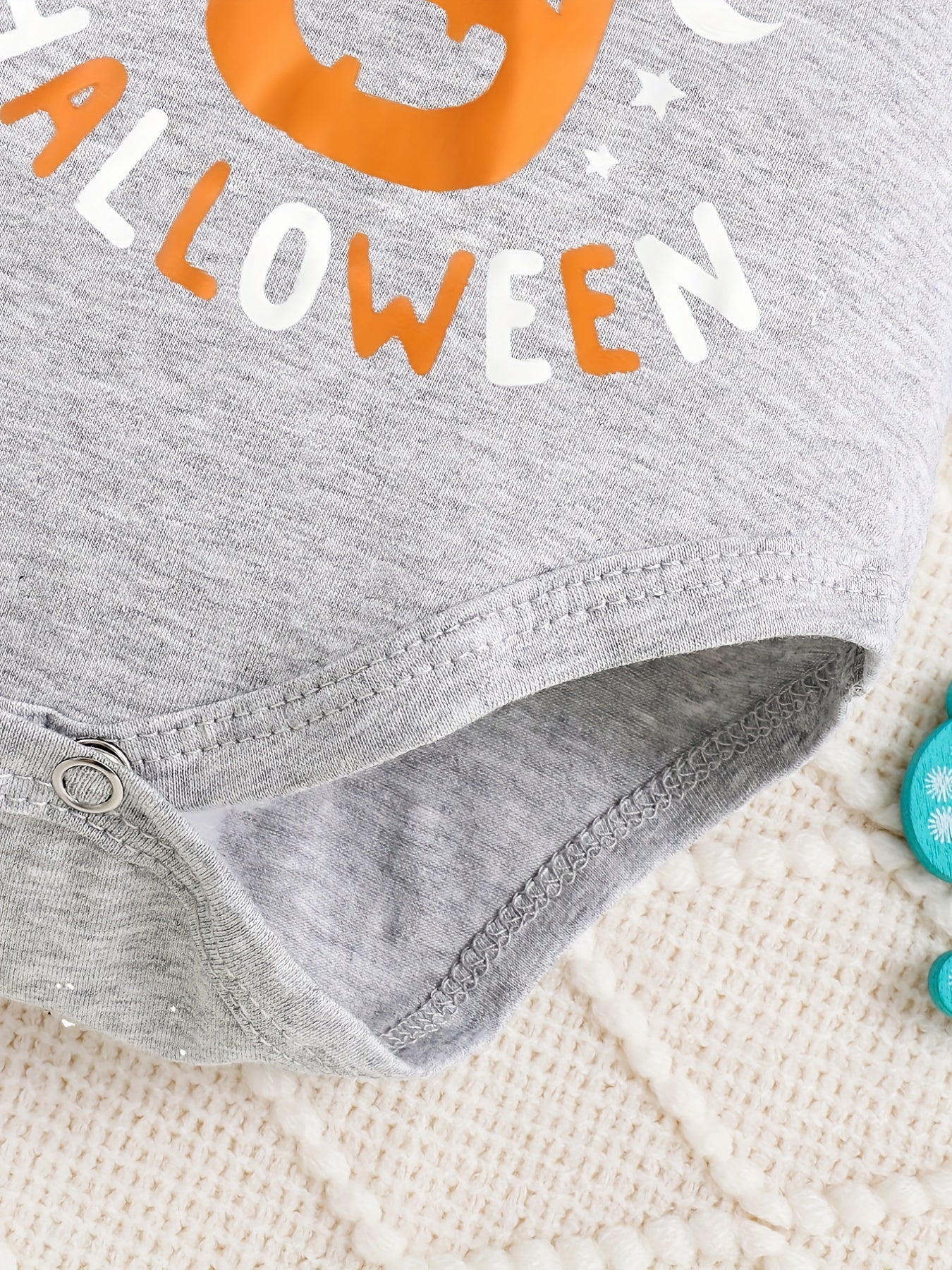 My First Halloween Pumpkin Onesie Bodysuit