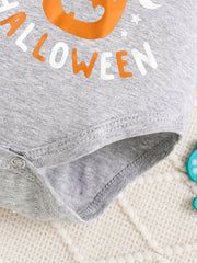 My First Halloween Pumpkin Onesie Bodysuit