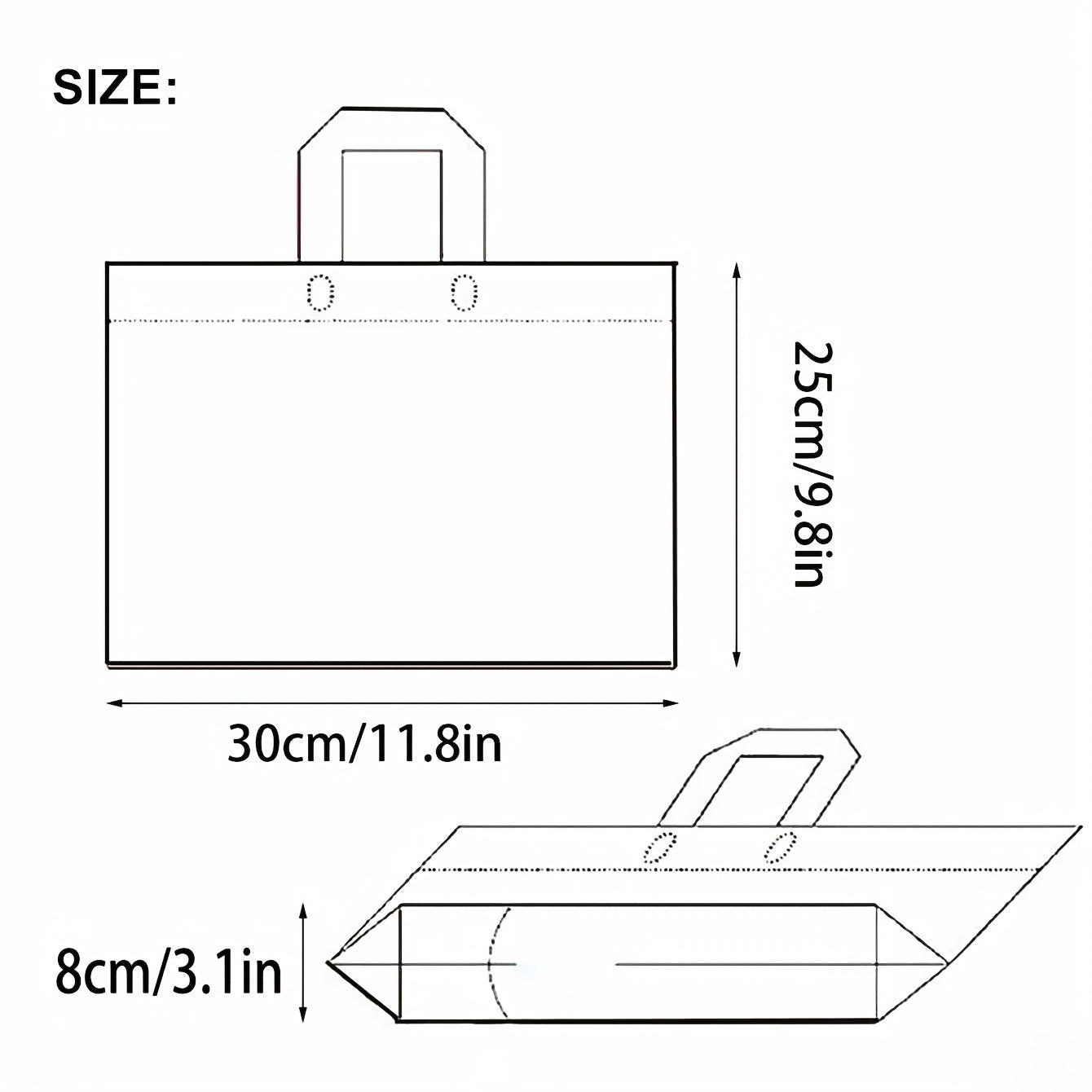 5pcs Christmas Gift Bag Phnom Penh Satchel with Packaging