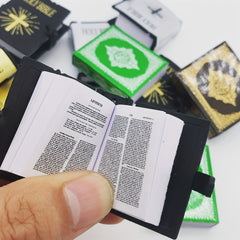 Mini Bible Paper Book Model Toy Dollhouse Furniture Decoration