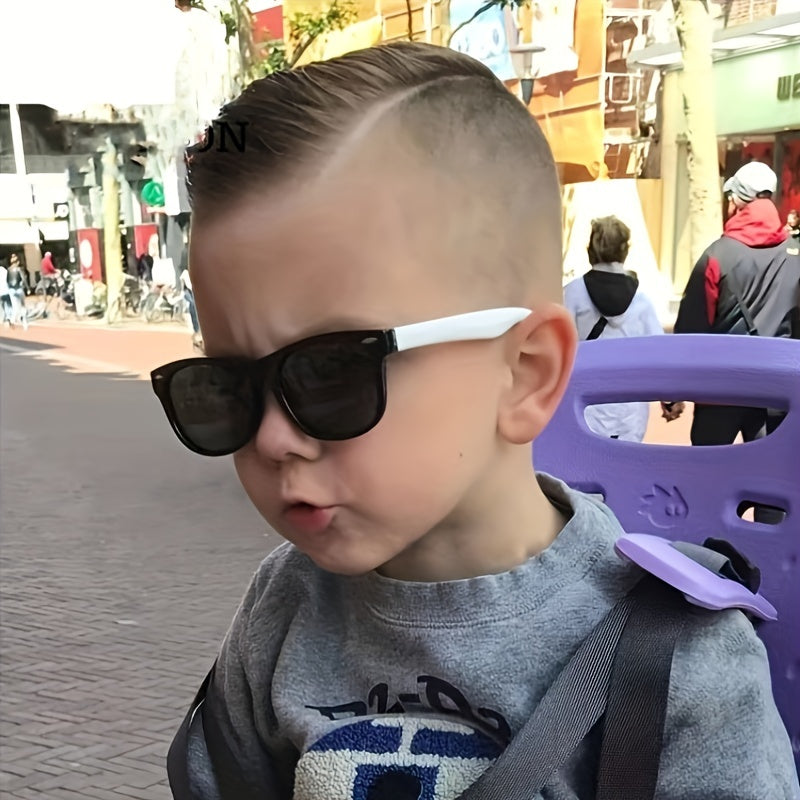 Boy's Silicone Anti UV Sunglasses Polarized Glasses