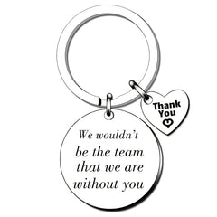 Thank You Keychain for Friends, Couple, Families