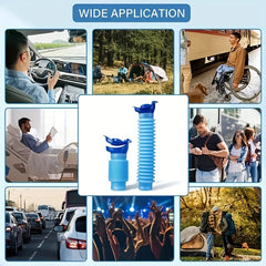 Portable Retractable Urinal for Camping and Travel
