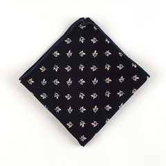 Men's Floral Suit Pocket Towel Business Handkerchief