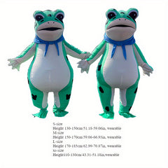 Inflatable Frog Doll Costume Funny Toad Cartoon Toad Funny Doll Costume