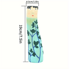 Flower Face Vase Resin Ornament Home Decor Room Garden Yard Outdoor Decor